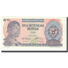 Banknote, Indonesia, 2 1/2 Rupiah, 1968, KM:103a, UNC(63)