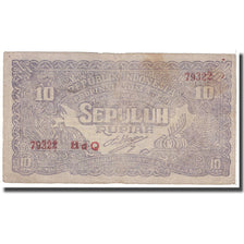Banknote, Indonesia, 10 Rupiah, 1948, 1948-01-01, KM:S190a, VF(20-25)