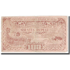 Banknote, Indonesia, 100 Rupiah, 1959, 9-1959, KM:S464, VF(20-25)