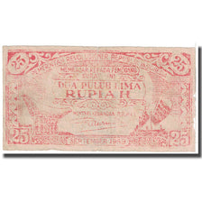 Banknote, Indonesia, 25 Rupiah, 1959, 9-1959, KM:S463, VG(8-10)