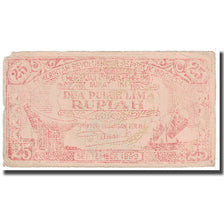 Banknote, Indonesia, 25 Rupiah, 1959, 9-1959, KM:S463, VG(8-10)