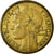 Moneda, Francia, Morlon, Franc, 1935, MBC, Aluminio - bronce, Gadoury:470