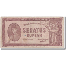 Banknote, Indonesia, 100 Rupiah, 1947, 1947-07-26, KM:29, VF(20-25)