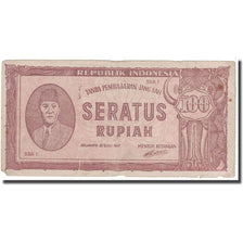 Banknote, Indonesia, 100 Rupiah, 1947, 1947-07-26, KM:29, VF(20-25)