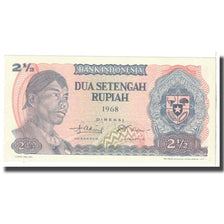 Banknote, Indonesia, 2 1/2 Rupiah, 1968, KM:103a, UNC(60-62)