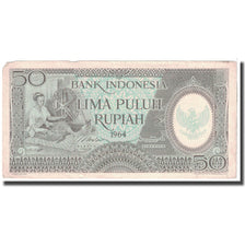 Banknote, Indonesia, 50 Rupiah, 1964, KM:96, EF(40-45)