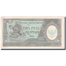 Banknote, Indonesia, 50 Rupiah, 1964, KM:96, AU(50-53)