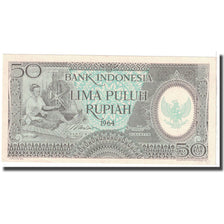 Biljet, Indonesië, 50 Rupiah, 1964, KM:96, SPL