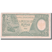 Banknote, Indonesia, 25 Rupiah, 1964, KM:95a, EF(40-45)