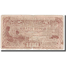 Banknot, Indonesia, 100 Rupiah, 1959, 9-1959, KM:S464, VG(8-10)