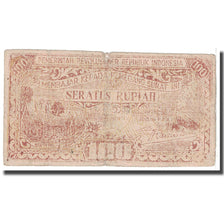 Banknote, Indonesia, 100 Rupiah, 1959, 9-1959, KM:S464, VG(8-10)