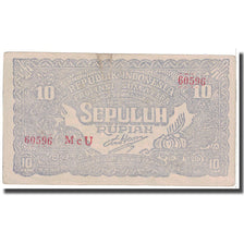 Banconote, Indonesia, 10 Rupiah, 1948, 1948-01-01, KM:S190a, MB