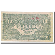 Banknote, Indonesia, 10 Rupiah, 1948, 1948-04-01, KM:S193a, VF(20-25)