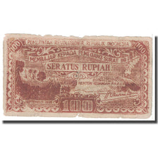 Banknote, Indonesia, 100 Rupiah, 1959, 9-1959, KM:S464, VG(8-10)