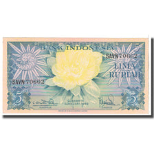 Banknote, Indonesia, 5 Rupiah, 1959, 1959-01-01, KM:65, UNC(60-62)