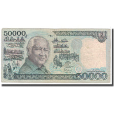 Banknote, Indonesia, 50,000 Rupiah, 1993, KM:133a, EF(40-45)