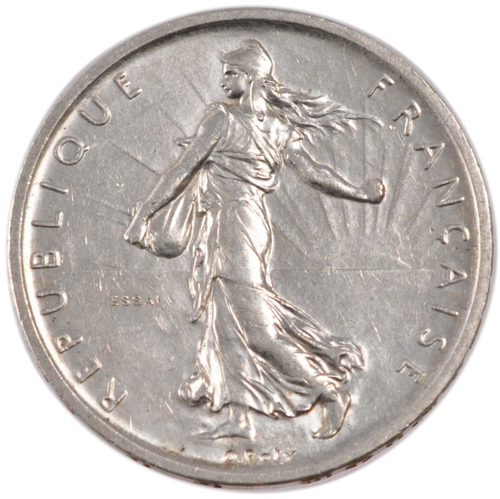 FRANCE, 5 Francs, 1959, MS(60-62), Silver, Gadoury #770, 12.03