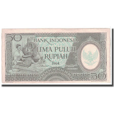Banknote, Indonesia, 50 Rupiah, 1964, KM:96, EF(40-45)