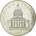 Moneta, Francja, Panthéon, 100 Francs, 1987, Paris, MS(60-62), Srebro