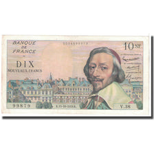 France, 10 Nouveaux Francs, 1959, 1959-10-15, EF(40-45), Fayette:57.3, KM:142a