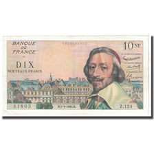 France, 10 Nouveaux Francs, 1960, 1960-09-01, EF(40-45), Fayette:57.10, KM:142a