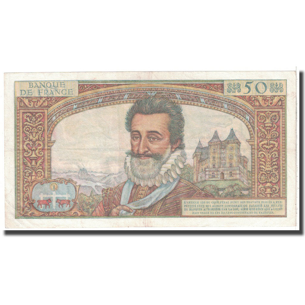 France, 50 Nouveaux Francs, 1959, 1959-03-05, TTB, Fayette:58.1, KM:143a
