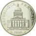 Munten, Frankrijk, Panthéon, 100 Francs, 1990, Paris, PR+, Zilver, Gadoury:898