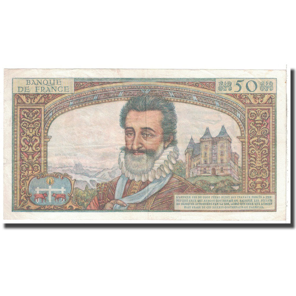 France, 50 Nouveaux Francs, 1961, 1961-07-06, TTB, Fayette:58.6, KM:143a