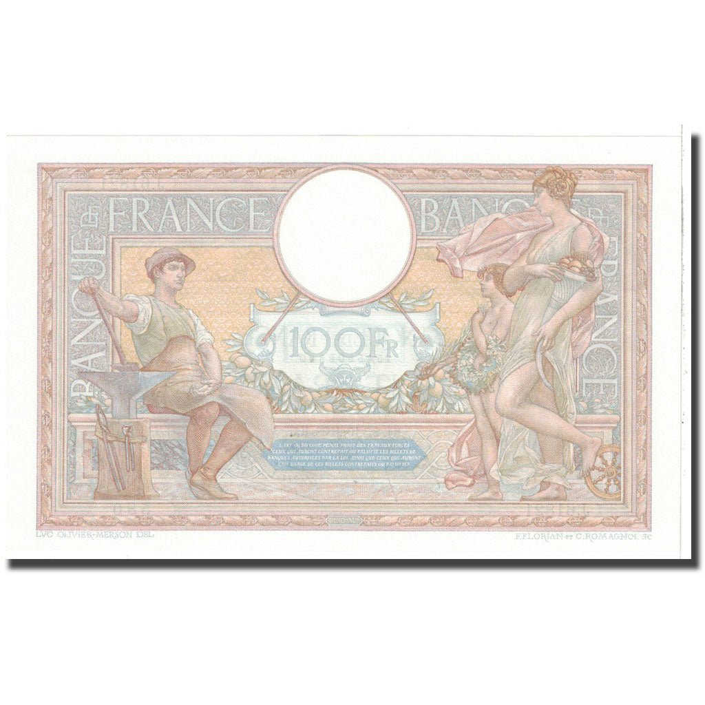 Frankrijk, 100 Francs, 1938, 1938-10-27, SPL, Fayette:25.33, KM:86b