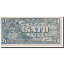 Banknote, Indonesia, 1 Rupiah, 1945, 1945-10-17, KM:17a, VF(20-25)
