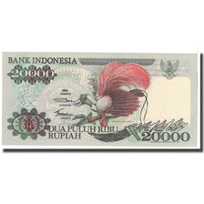 Biljet, Indonesië, 20,000 Rupiah, 1992, KM:132a, SPL