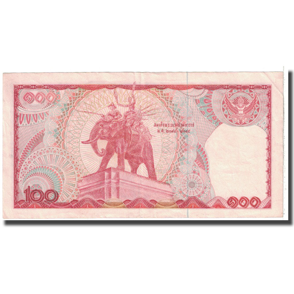Banknote, Thailand, 100 Baht, 1978, KM:89, EF(40-45)