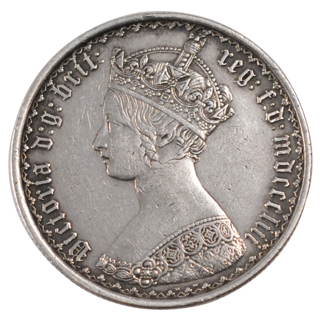 Great Britain, Florin, 1853, EF(40-45), Silver, 11.31