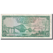 Banknote, Scotland, 1 Pound, 1963, 1963-08-01, KM:269a, VF(20-25)
