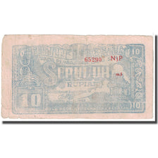 Banknote, Indonesia, 10 Rupiah, 1948, 1948-01-01, KM:S190c, VG(8-10)