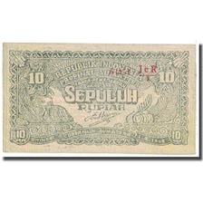 Banknote, Indonesia, 10 Rupiah, 1948, 1948-04-01, KM:S193a, EF(40-45)