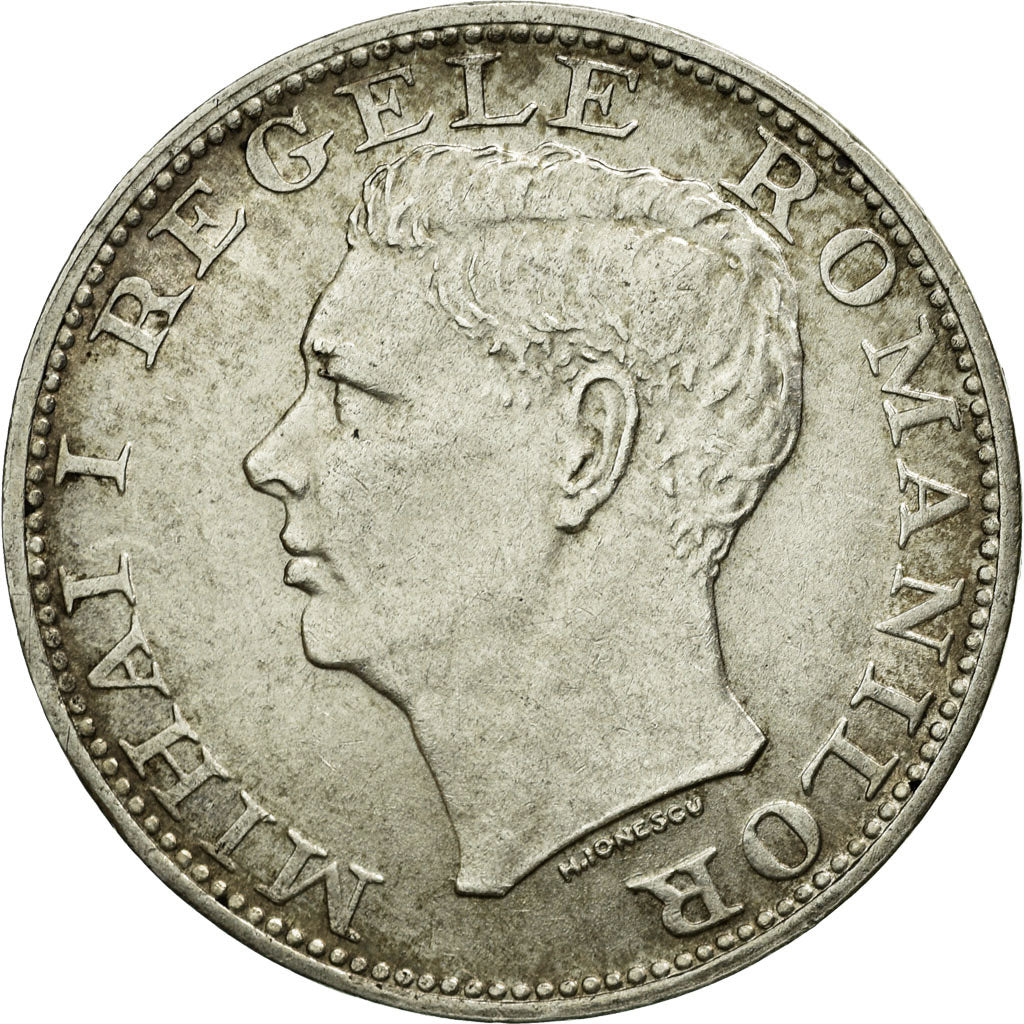 Coin, Romania, Mihai I, 500 Lei, 1944, AU(55-58), Silver, KM:65