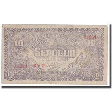 Banknote, Indonesia, 10 Rupiah, 1948, 1948-01-01, KM:S190c, VF(20-25)