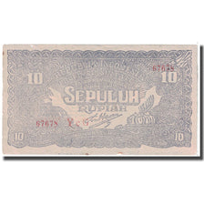 Banknote, Indonesia, 10 Rupiah, 1948, 1948-01-01, KM:S190c, EF(40-45)