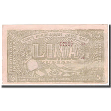 Banknote, Indonesia, 5 Rupiah, 1948, 1948-04-01, KM:S192c, VF(30-35)