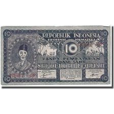 Banknote, Indonesia, 10 Rupiah, 1947, 1947-03-31, KM:S353b, VF(20-25)
