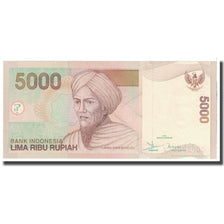 Banconote, Indonesia, 5000 Rupiah, 2001, KM:142a, SPL