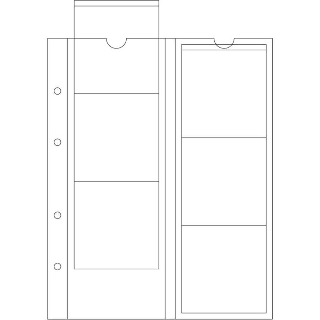 Pages, Optima, 65, mm, Set of 5, Leuchtturm:316001