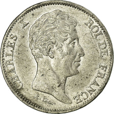 França, Charles X, 40 Francs, 1824, Paris, ENSAIO, Estanho, AU(55-58)
