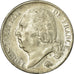 Coin, France, Louis XVIII, Louis XVIII, Franc, 1824, Lille, AU(55-58), Silver