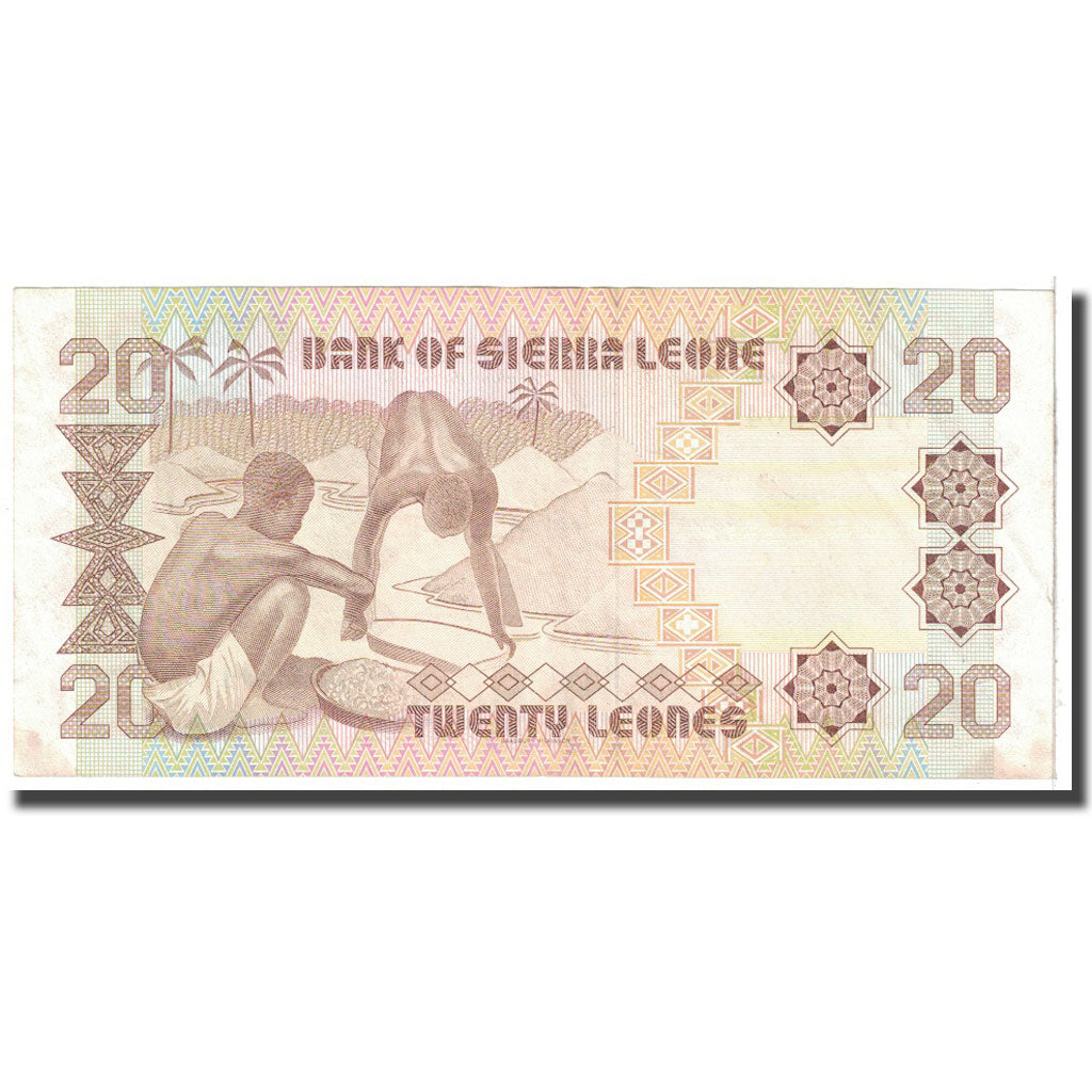 Banknote, Sierra Leone, 20 Leones, 1984, 1984-08-04, KM:14b, EF(40-45)
