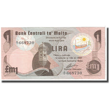 Banknote, Malta, 1 Lira, 1979, KM:34a, EF(40-45)