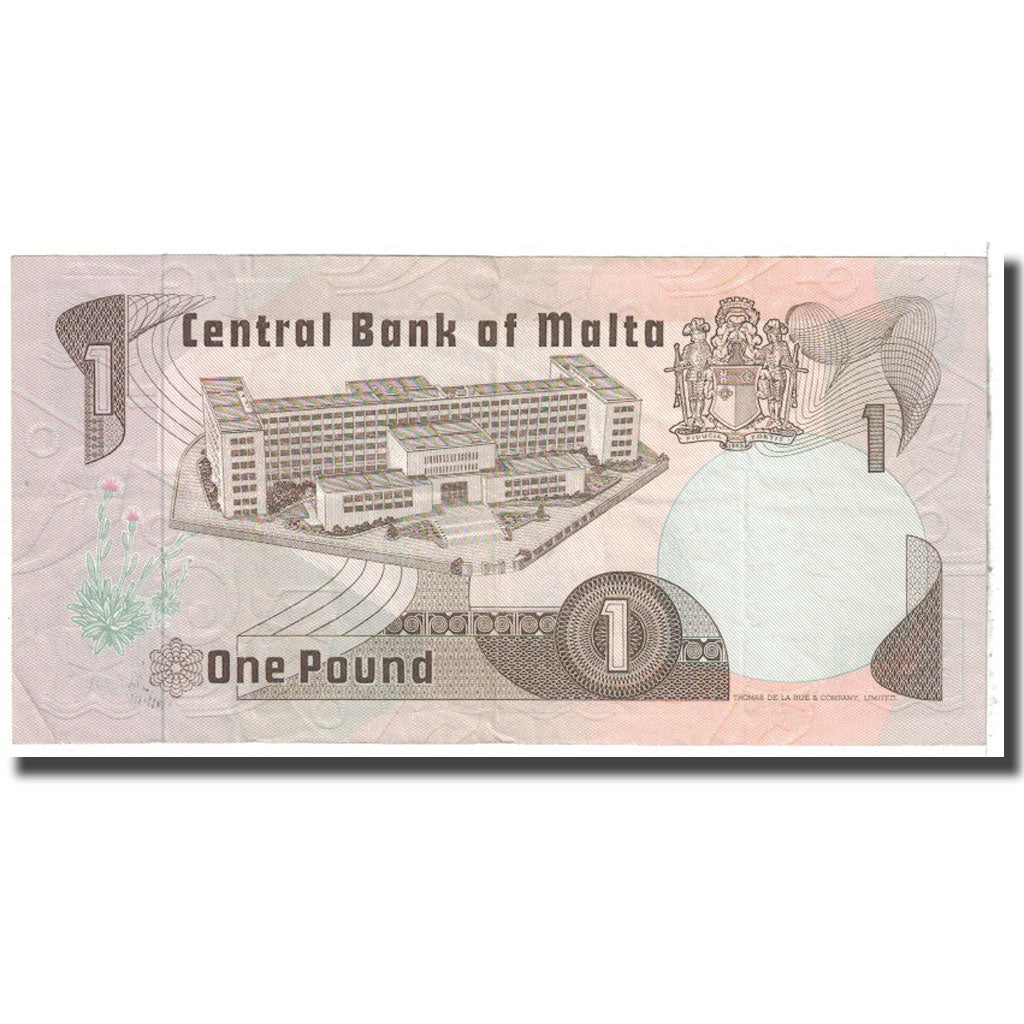 Banknote, Malta, 1 Lira, 1979, KM:34a, EF(40-45)