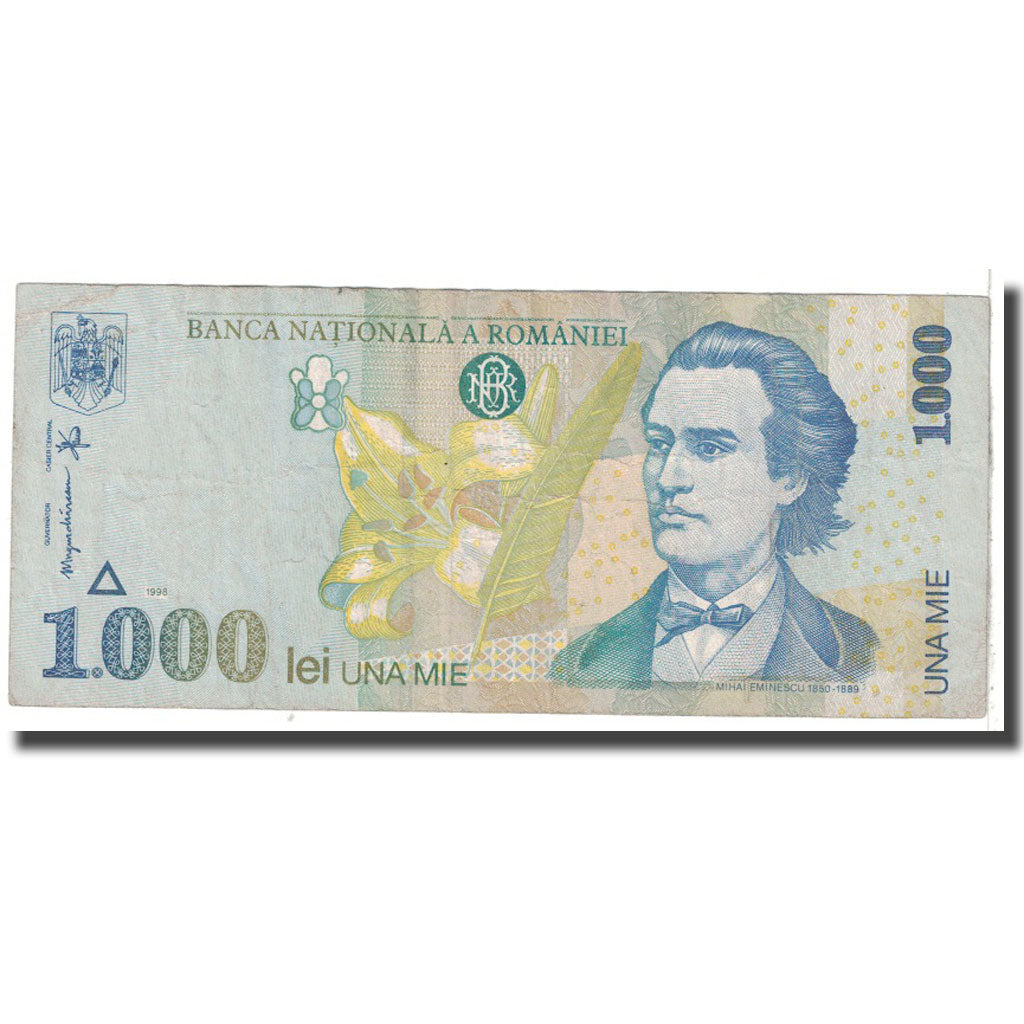 Banknote, Romania, 1000 Lei, 1998, KM:106, VF(20-25)