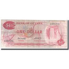 Banknote, Guyana, 1 Dollar, 1992, KM:21g, VG(8-10)